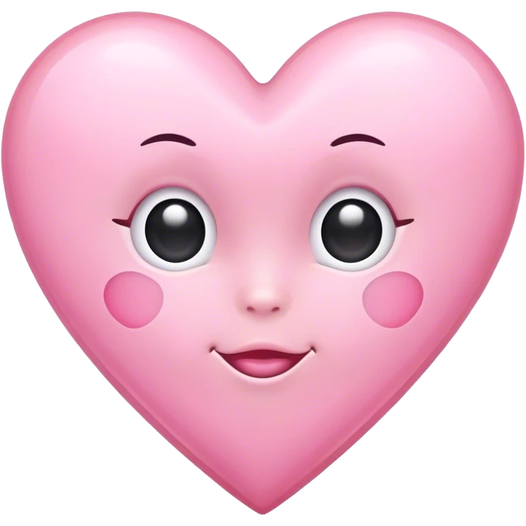 baby pink heart emoji