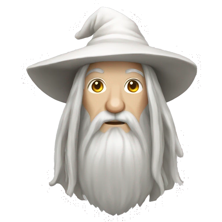 Gandalf the white emoji