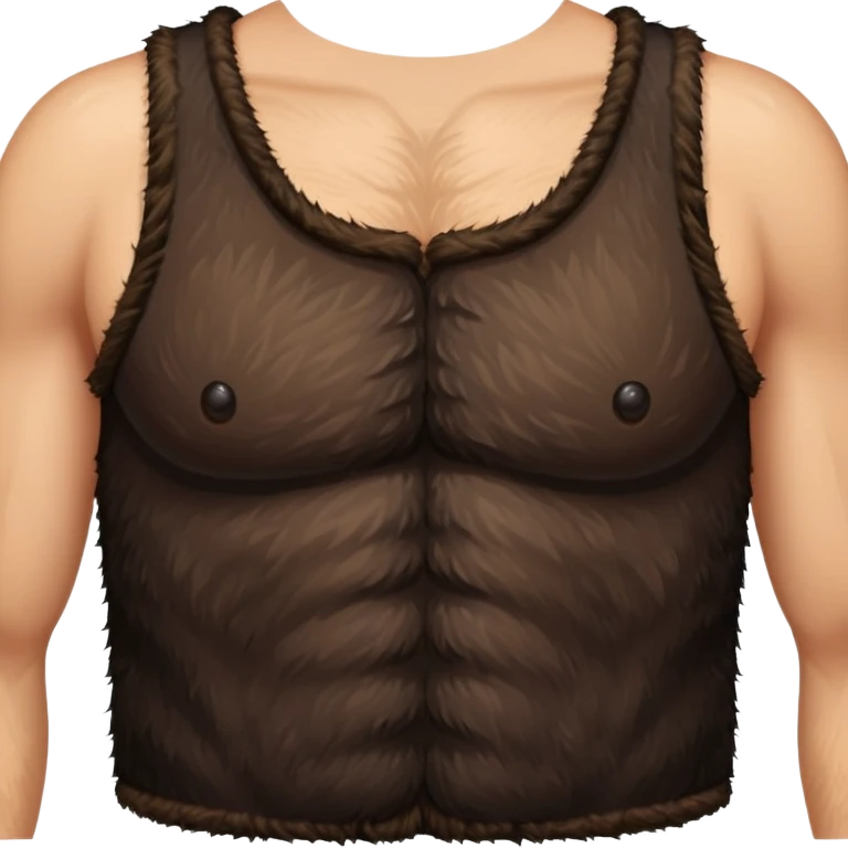 Chest hair emoji