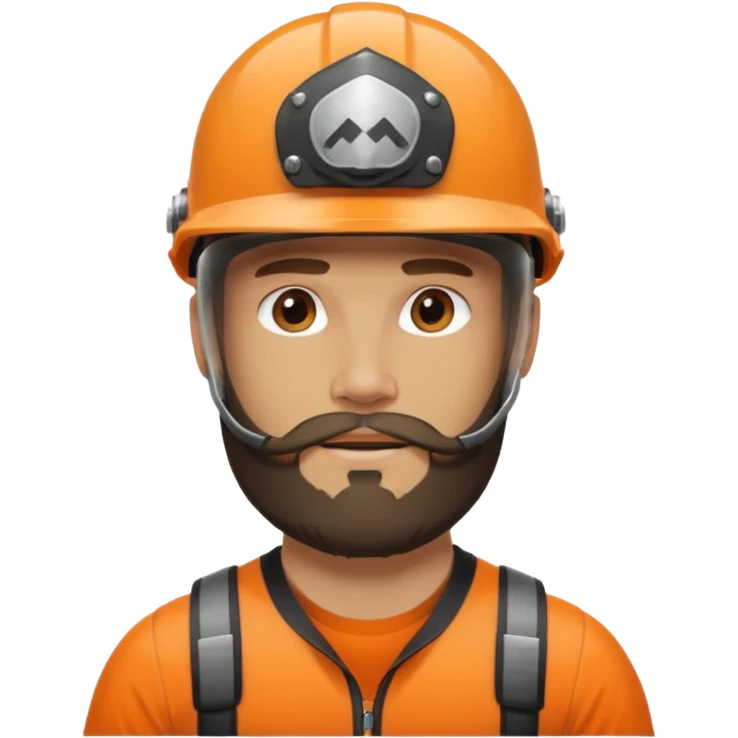 bearded athlete in helmet



















 emoji