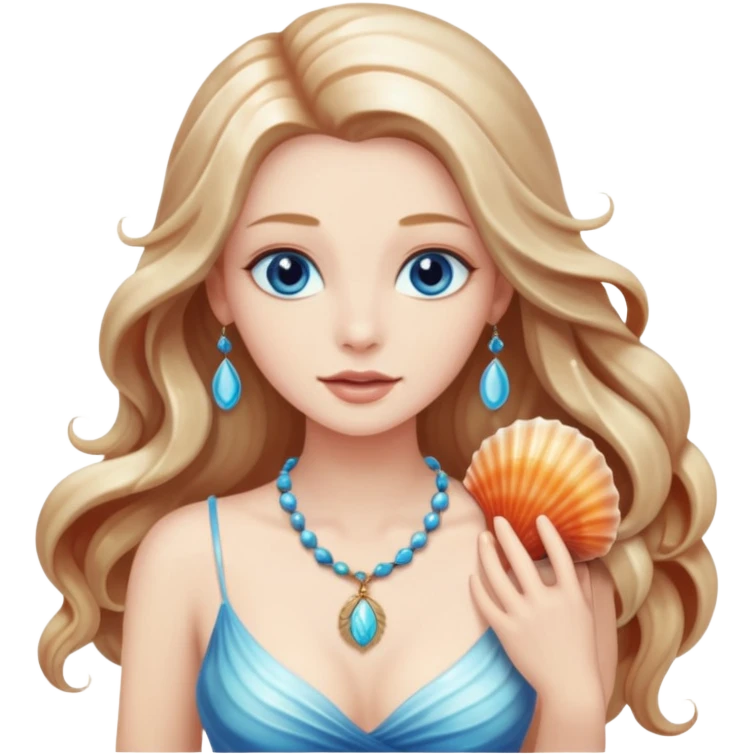 Beautiful siren emoji