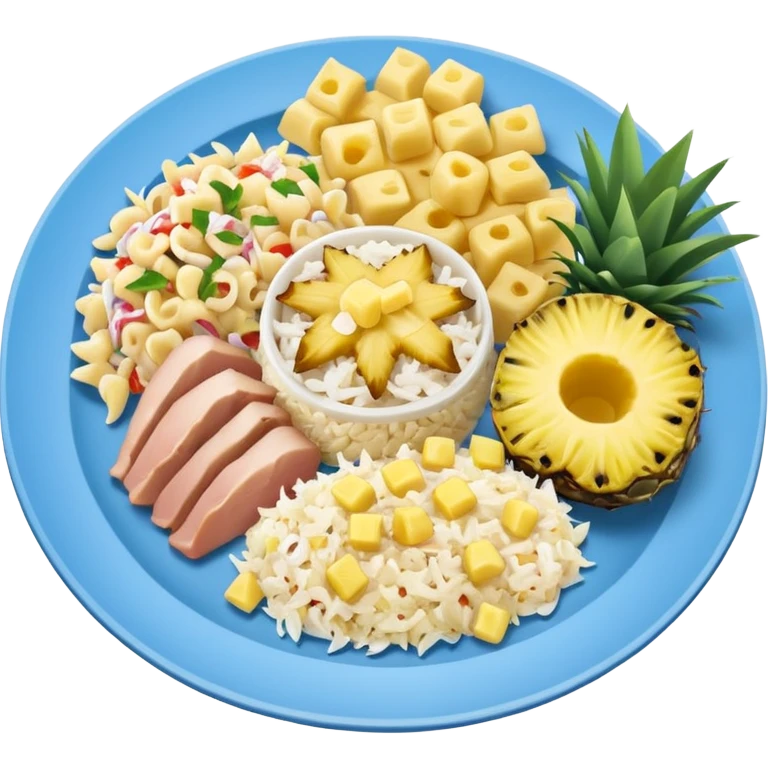 hawaiian plate lunch emoji