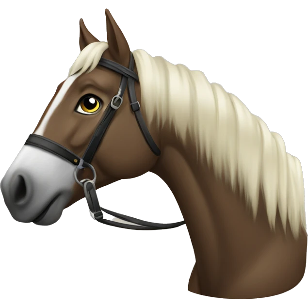 Pferd Falbe Dressur Tunier  emoji