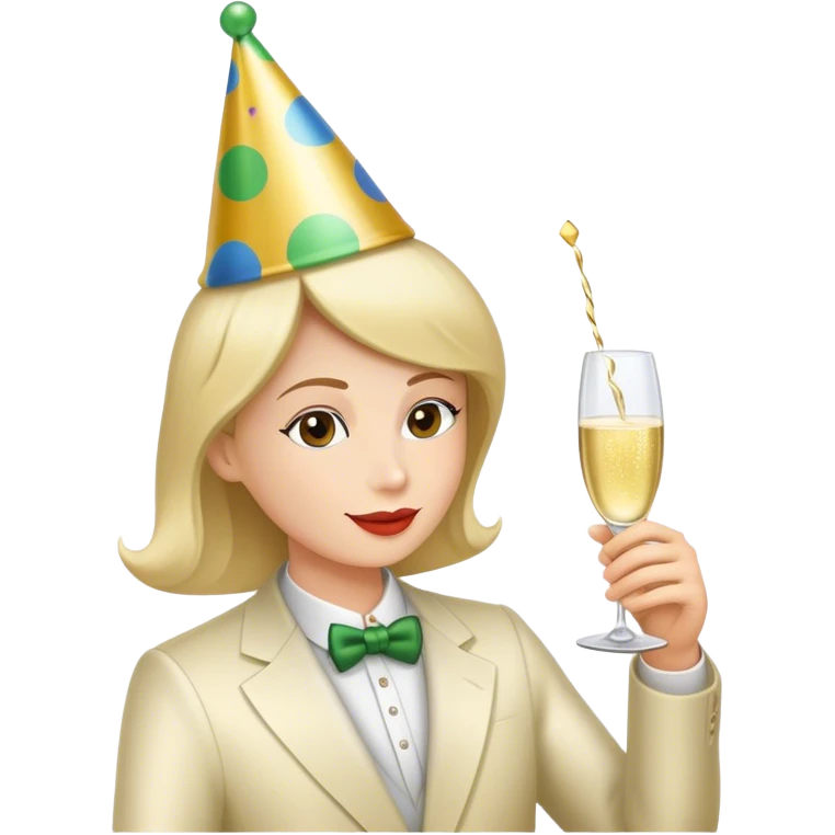 Aesthetic champagne  emoji