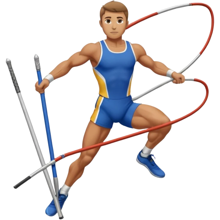 saltador de pértiga emoji