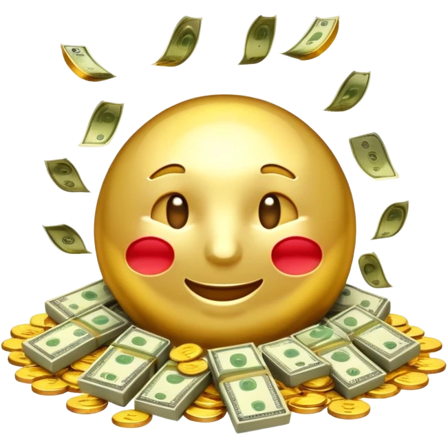 Rich Emoji with Money  emoji