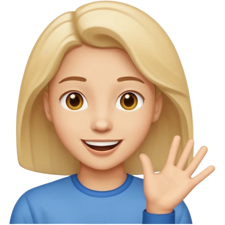 mám radost vyjádřeno ne hlavou člověka emoji