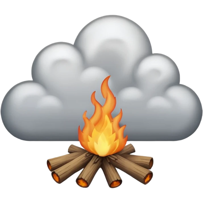 Campfire Smoke emoji