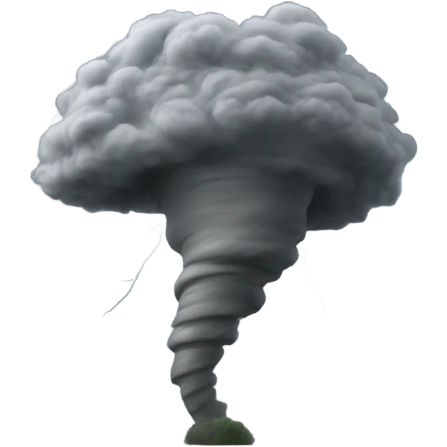 Drunk tornado emoji