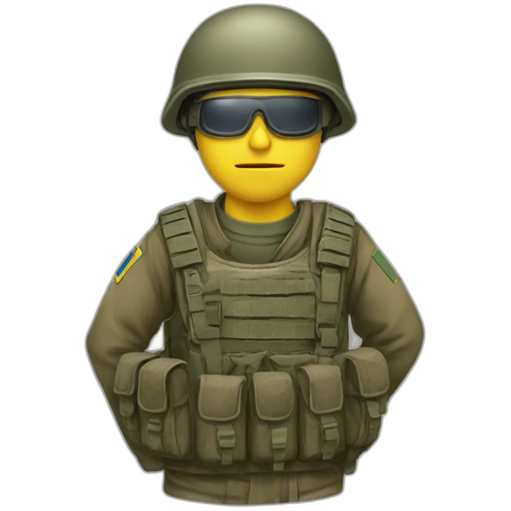Ukraine solder emoji