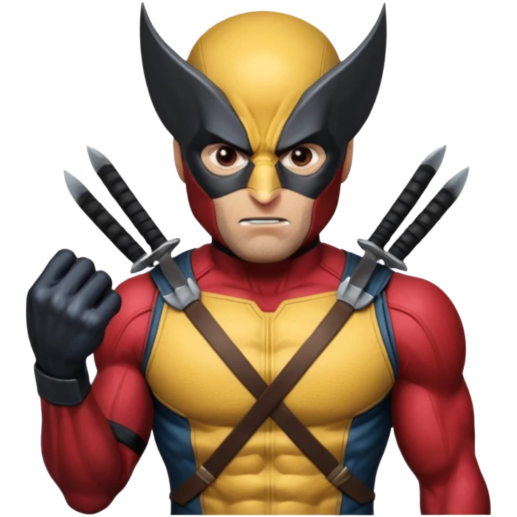 Wolverine from Deadpool & Wolverine movie emoji