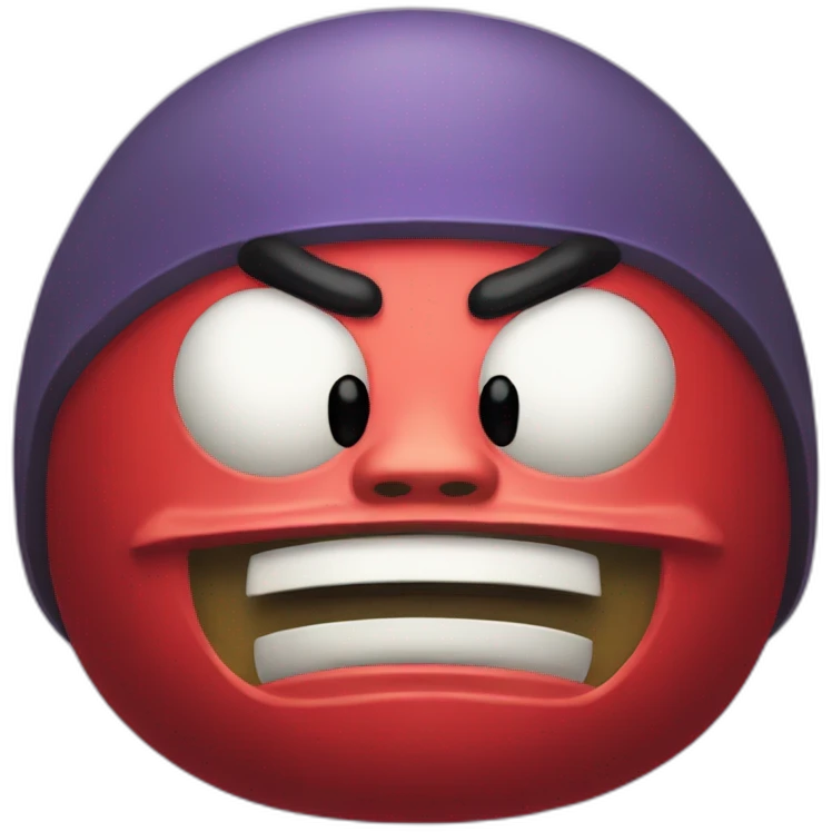 daruma doll from wario land 3 emoji