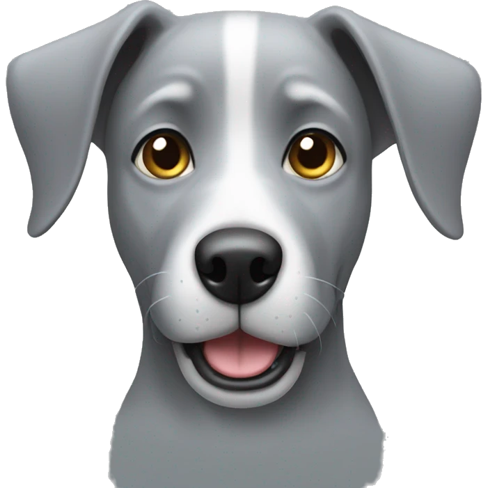 Grey Dog  emoji