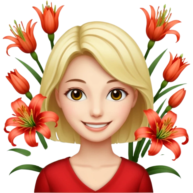 flor lycores hadiata emoji