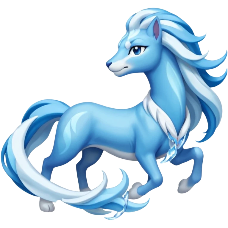 Pokemon  legendary Suicune emoji