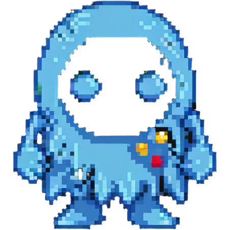 Pac-Man ghost character emoji