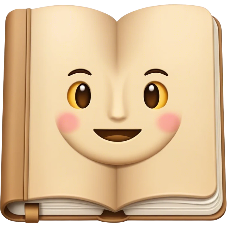 journal beige emoji