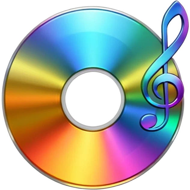 music cd emoji