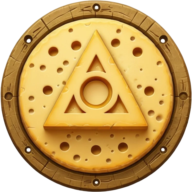 cheese occult symbol emoji