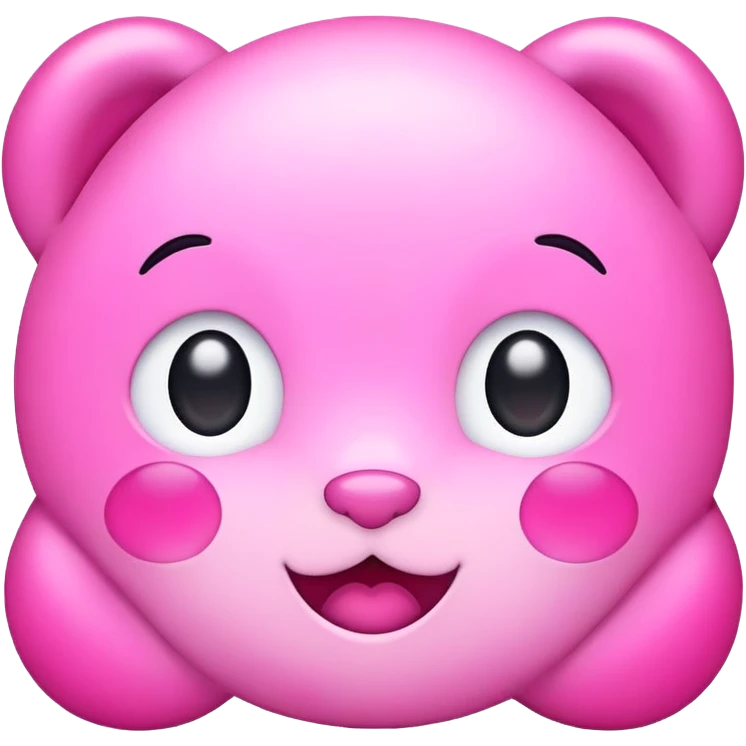 Pink emoji