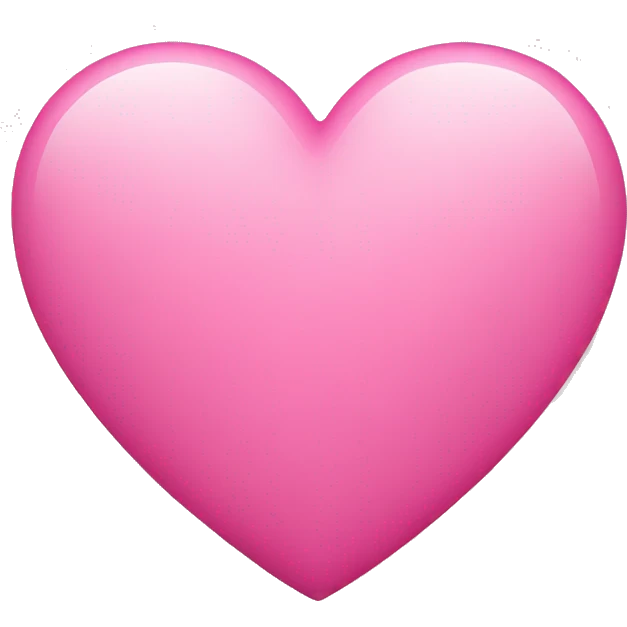 Pink heart emoji