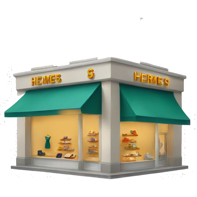 Hermes boutique emoji