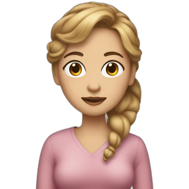 Une femme enceinte emoji