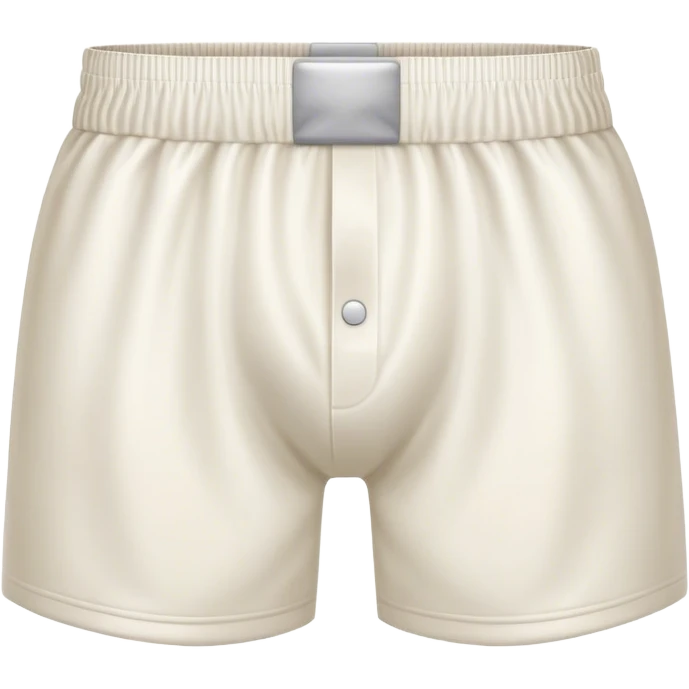 Boxer short with white paint  emoji