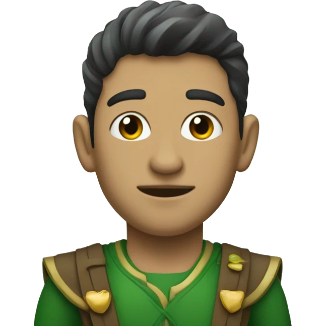 cirujano con bata verde emoji