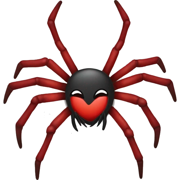 A spider (representing web crawlers) with a red "no" symbol over it. emoji
