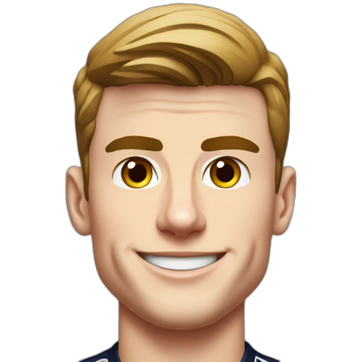 F1 driver Max verstappen RedBull racing emoji
