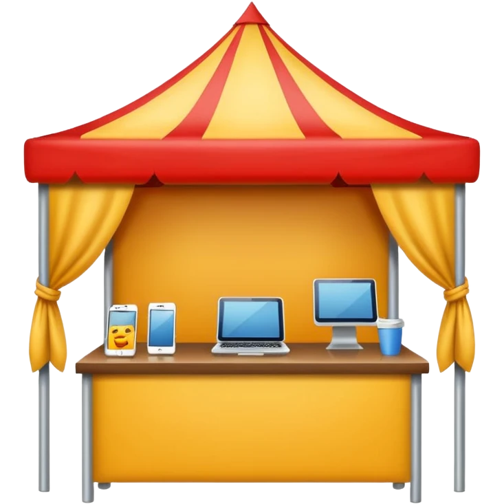 festival booth emoji