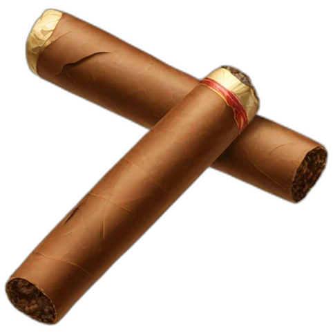 A cigar emoji