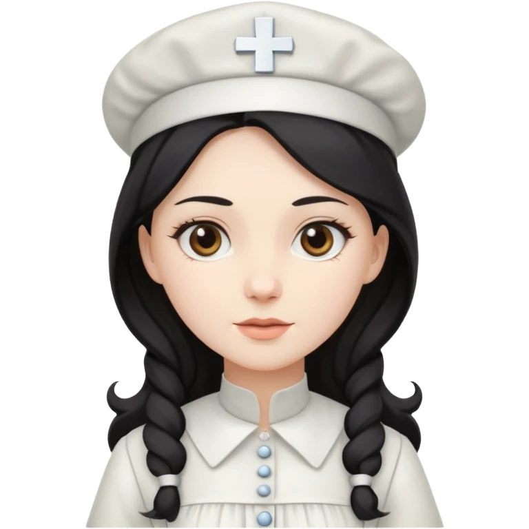 Victorian Nurse in a long dress emoji
