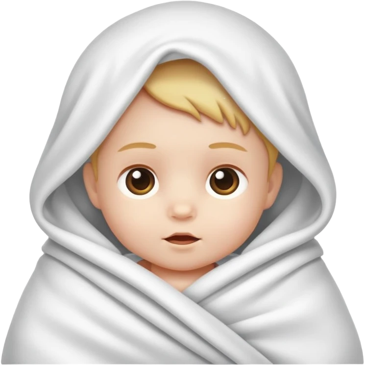 baby in a blanket emoji