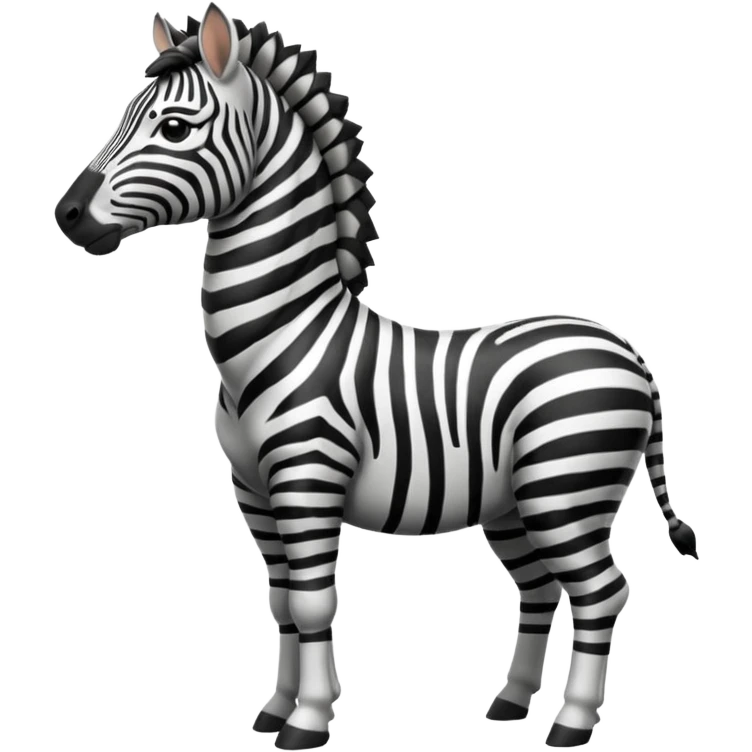 Archer zebra emoji