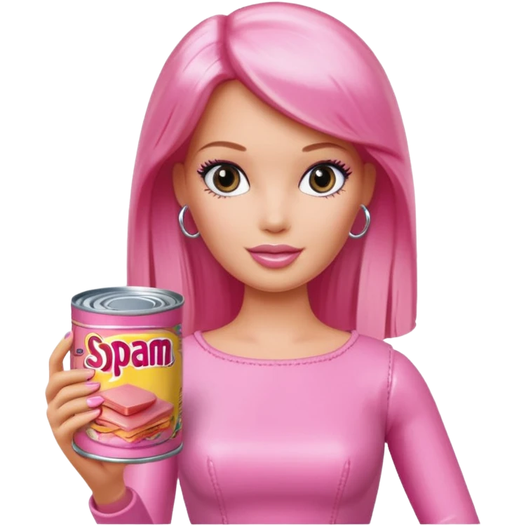 Matisse barbie slop style pink SPAM emoji