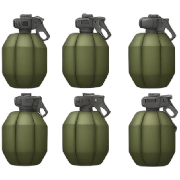 Military grenades emoji