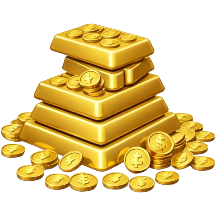 Dragon Hoard pile of gold without the dragon like in the movies so many gold were dragon sleep but dragon just went out  emoji