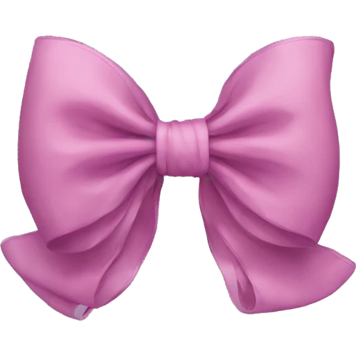 aesthetic bow emoji