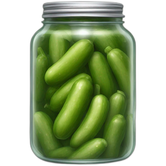 Pickle jar emoji