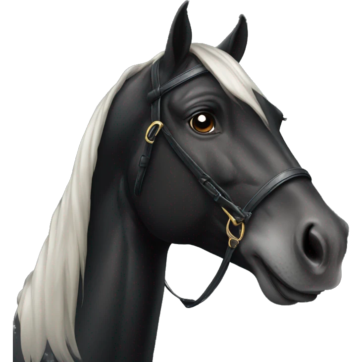 Royal Black Horse emoji