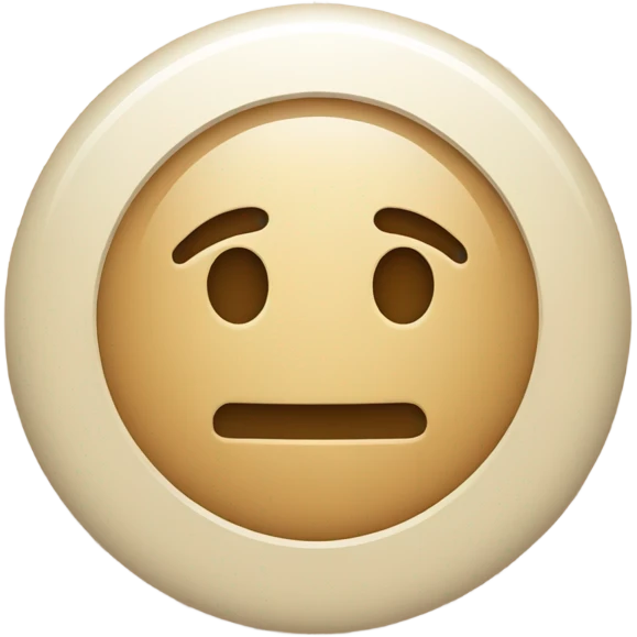 Beige button to the right emoji