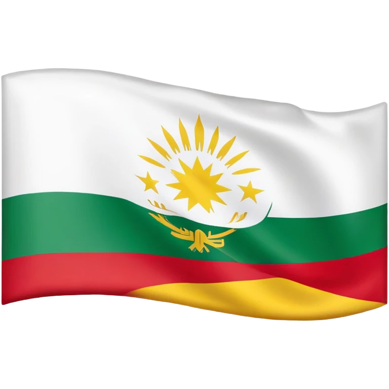 Kurdistan Flagg emoji