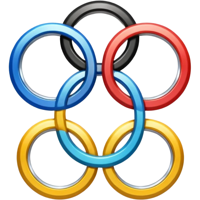 Olympic games rings emoji