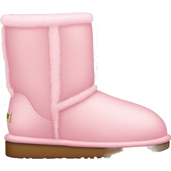 Baby pink uggs emoji