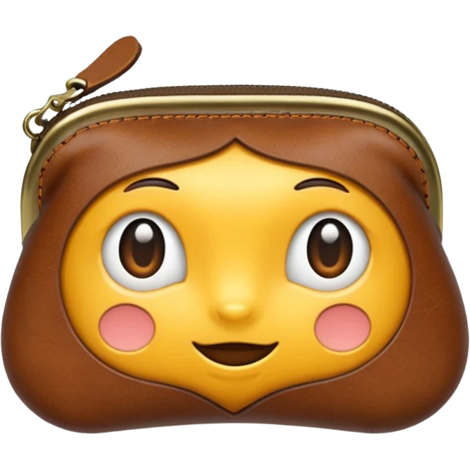 Coin purse – small pouch with zipper or clasp. emoji