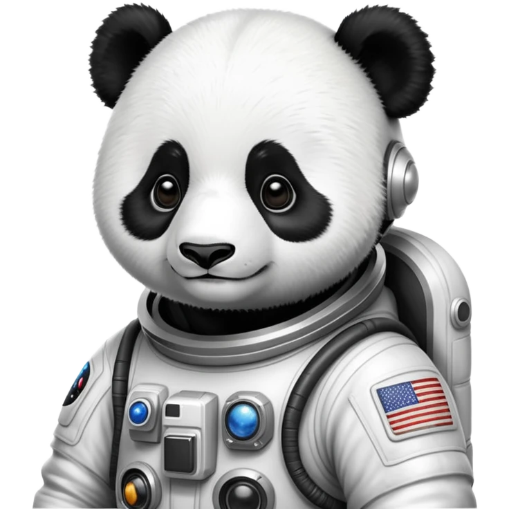 panda in space suit emoji