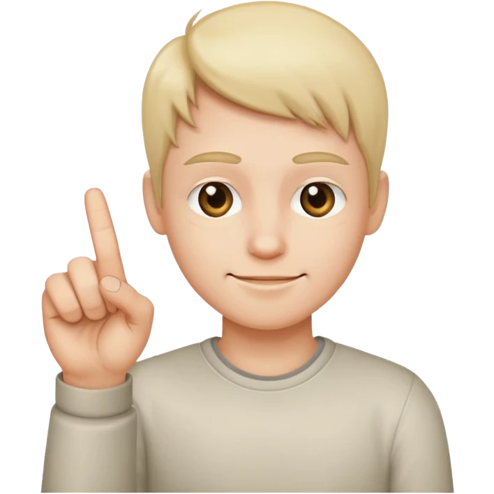 Person with a smirk holding up their middle finger  emoji