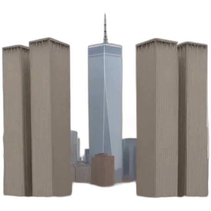 Twin towers  emoji